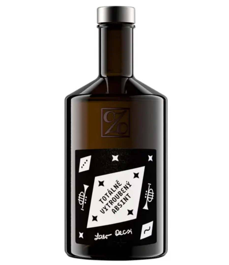 Žufánek Totálně vytroubený absinth 70% 0,5L