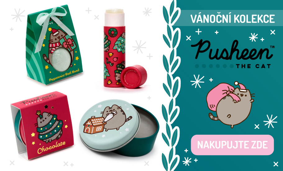 Vánoční kolekce Pusheen
