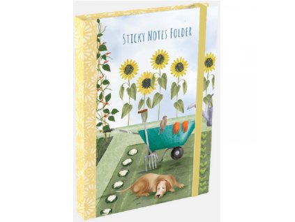 Blok a lepicí papírky In the Garden