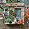 J09 Alex Clark 1000 Piece Jigsaw Puzzle Country Cats 1 1500x1500
