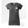 pocket cat fish damske fusion cerny melir