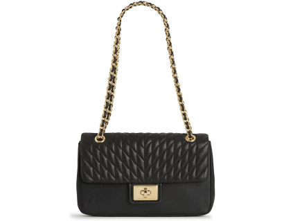Karl Lagerfeld Kabelka Agyness Shoulder Bag Black Goldf