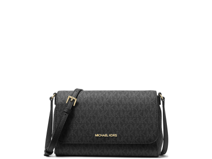 Michael Kors Medium Logo Convertible Crossbody Bag Black32