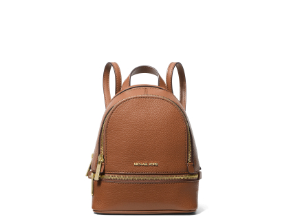 Michael Kors Batoh Rhea Extra Small Pebbled Leather Backpack Luggage2