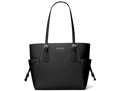 Michael Kors Kabelka Voyager Large Saffiano Leather Tote Bag Blacka2