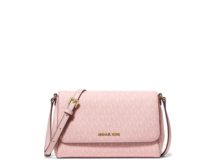 Michael Kors Kabelka Medium Logo Convertible Crossbody Bag Powder Blush22