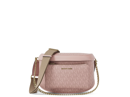 Michael Kors Kabelka Slater Medium Signature Logo Sling Pack Powder Blushaaag