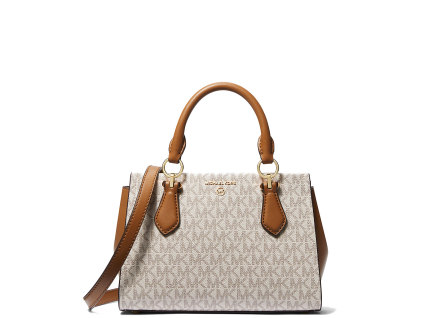 Michael Kors Marilyn Small Logo Crossbody Bag Vanilla Acornf