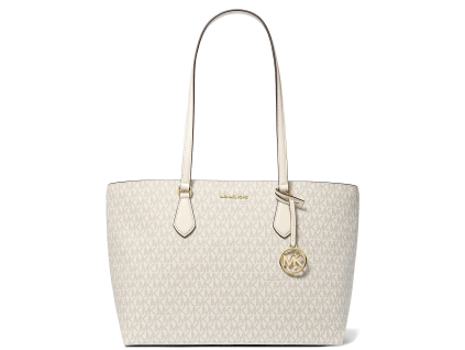 Michael Kors Kabelka Sheila Large Signature Logo Tote Bag Light Cream Multia