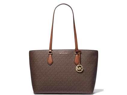 Michael Kors Kabelka Sheila Large Signature Logo Tote Bag Browng