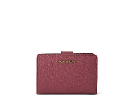 Michael Kors Peněženka Medium Crossgrain Leather Walletu