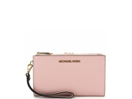 Michael Kors Peněženka Jet Set Travel Double Zip Wristlet Blossom