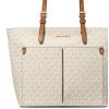 Michael Kors Kabelka Bedford Signature Pocket Tote Vanilla Acorna23