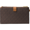 Michael Kors Jet Set Travel Double Zip Browncc