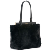 Calvin Klein Tina Tote Black Furside