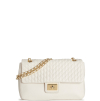 Karl LagerfeldtParis Agyness Large Shoulder Bag Winter Whitefront