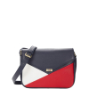 Tommy Hilfiger Tessa Crossbody Color Block Navy Red White