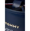 Tommy Hilfiger Nathalie Small Tote Cube Jacquard Navy Whited