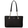 Karl Lagerfeld Kabelka Paris Karolina Chain Tote Black Silvera