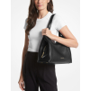 Michael Kors Kabelka Rosemary Large Pebbled Leather Shoulder Bag Blackc