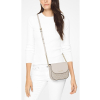 Michael Kors Jacquard Signature Dome Crossbody Natural Cream Goldd