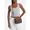 Michael Kors Jet Set Large Logo Crossbody Bag Brown9