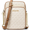 Michael Kors Jet Set Travel Medium Logo Crossbody Vanilla236