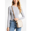 Michael Kors Jet Set Travel Medium Logo Crossbody Vanillad