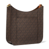 Michael Kors Briley Small Logo Messenger Bag Brownbackside