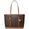 Michael Kors Jet Set Travel Large Logo Tote Bag Brown22