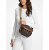 Michael Kors Kabelka Slater Medium Signature Logo Sling Pack Brownd