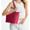 Michael Kors Kabelka Charlotte Large Saffiano Leather Top Zip Tote Bag Raspberryc2