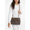 Michael Kors Marilyn Medium Signature Logo Convertible Satchel Brownc