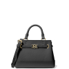 Michael Kors Reed Extra Small Pebbled Leather Satchel Blacka