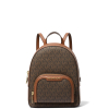Michael Kors Batoh Jaycee Extra Small Signature Logo Backpack Brownaa