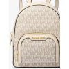 Michael Kors Jaycee Extra Small Signature Logo Backpack Light Cream Multiaag