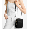 Michael Kors Kabelka Jet Set Travel Medium Pebbled Leather Crossbody Bag Blacke