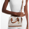 Michael Kors Kabelka Sheila Small Signature Logo Satchel Vanillae