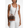 Michael Kors Reed Extra Small Signature Logo Satchel Brownc