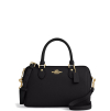 Coach pebbled leather rowan gold blackjk