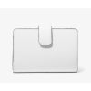 Michael Kors Peněženka Medium Crossgrain Leather Wallet Optic Whited