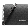 Michael Kors Jet Set Medium Signature Logo Crossbody Bag Blackaf