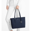Michael Kors Jet Set Travel Large Saffiano Leather Tote Bag Navyct