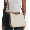 Michael Kors Kensington Large Signature Logo Crossbody Bag Vanillak