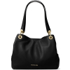 89 michael kors raven large shoulder tote black