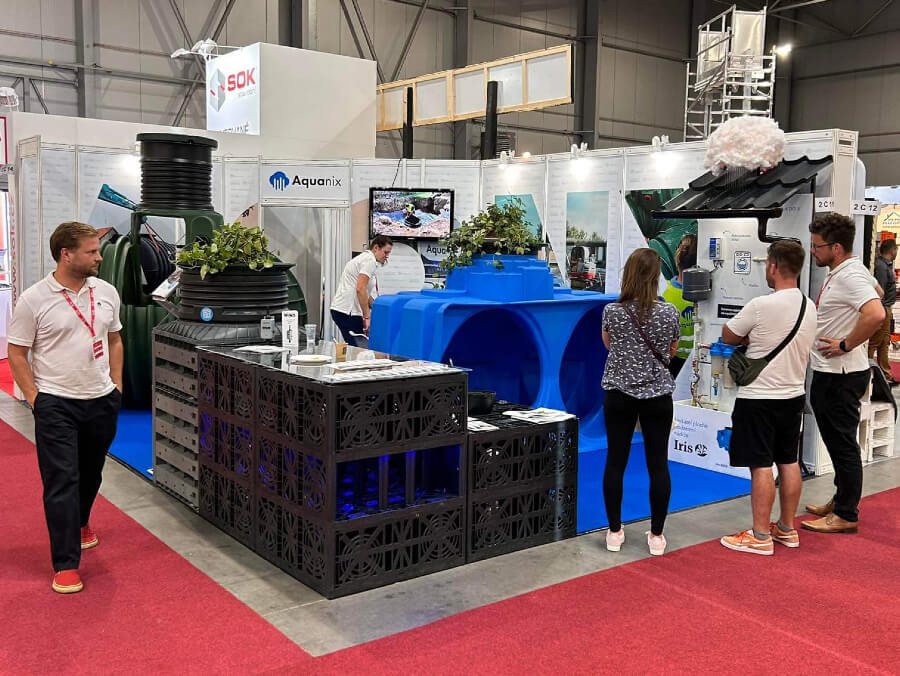 Efektivní hospodaření s dešťovou vodou v centru pozornosti na veletrhu For Arch