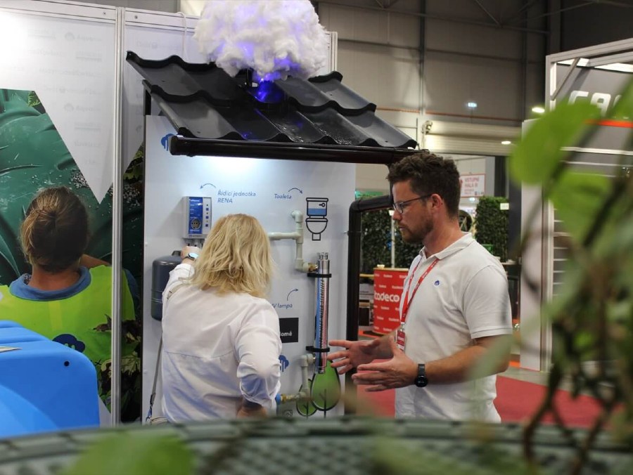 Aquanix se vrací na For Arch s inovacemi v oblasti hospodaření s dešťovou vodou