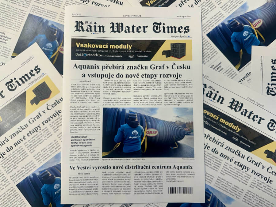 Mini Rain Water Times – novin(k)y Aquanix, 4. vydání