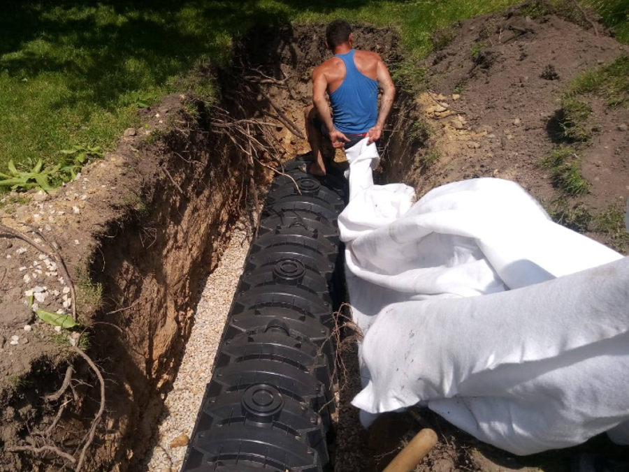 Jakou vybrat geotextilii pro instalaci systémů pro hospodaření s dešťovou vodou