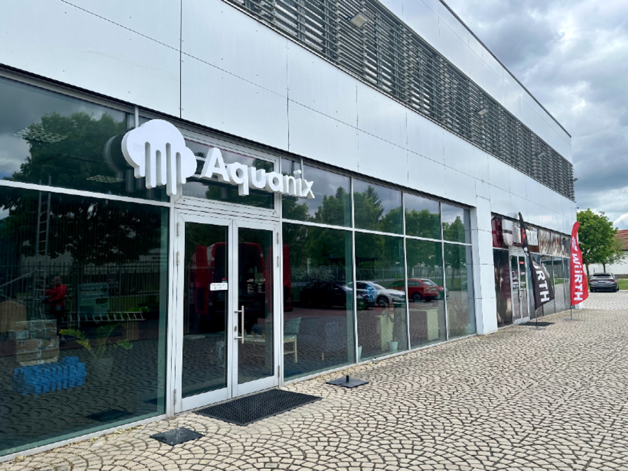 Aquanix otevřel první showroom ve Vestci u Prahy pro dešťovou vodu a zahradu